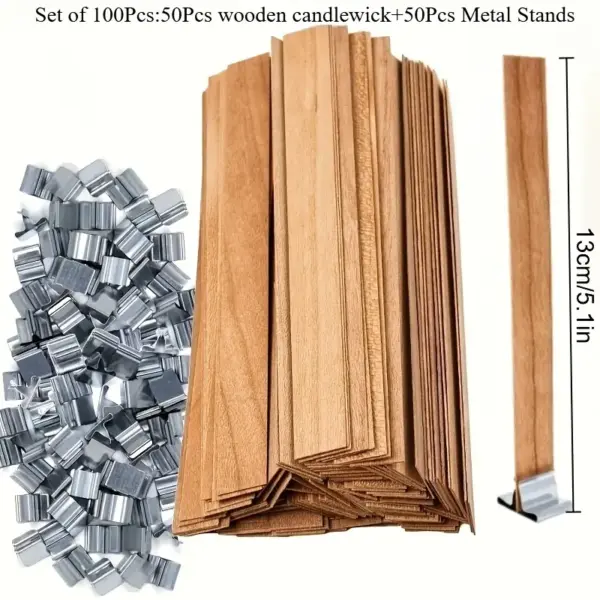 Kit 100 Pábilos de Madera
